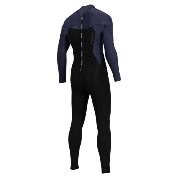 Prolimit Fusion Backzip Steamer 5/3 2021 teal black back